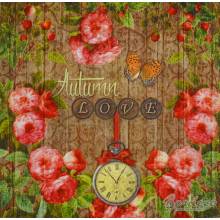 Serwetka NOUVEAU Autumn Love 33x33